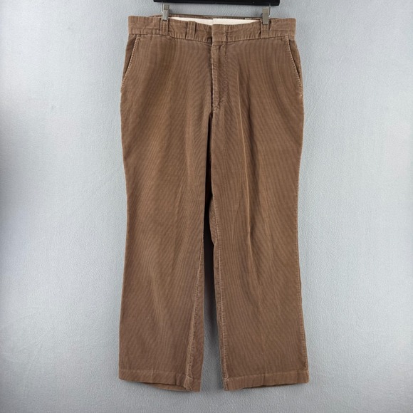 Big Mac Other - Vintage Big Mac Work Pants Mens 38 (Fits 37x29) Brown Corduroy 80s Made in USA